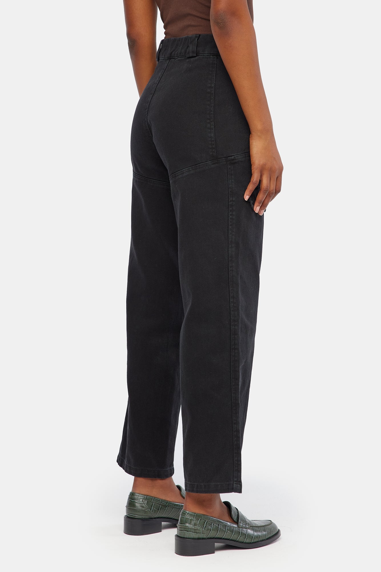 Diego Trousers - Washed Black