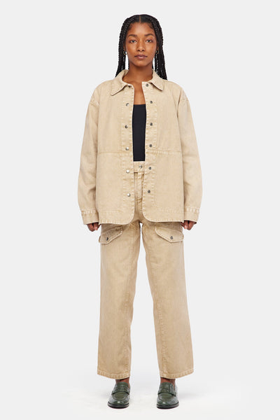 Cassidy Jacket - Sand Mineral Wash