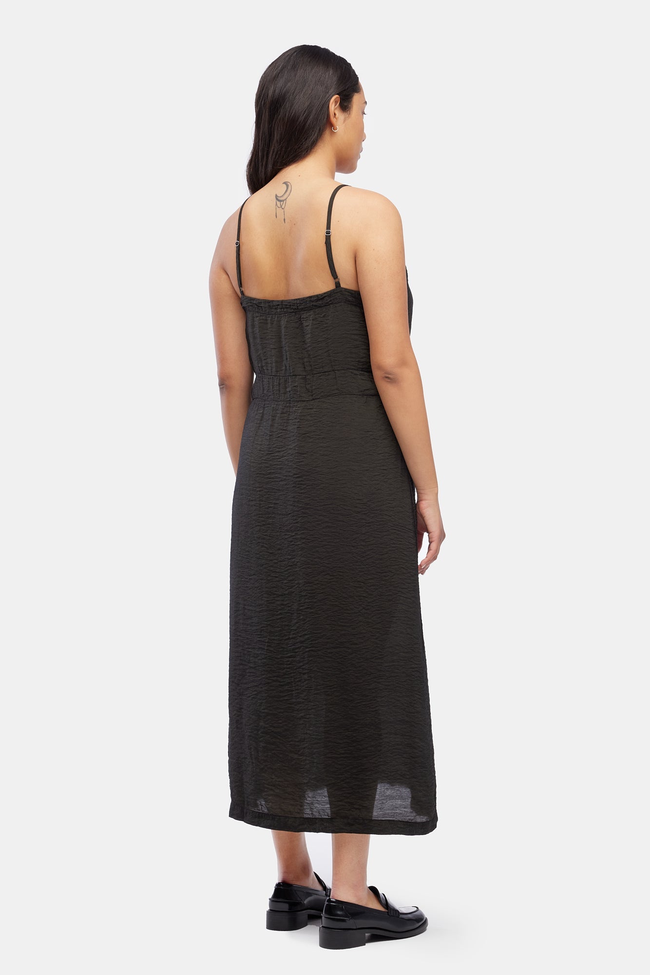 Alma Slip Dress - Tar