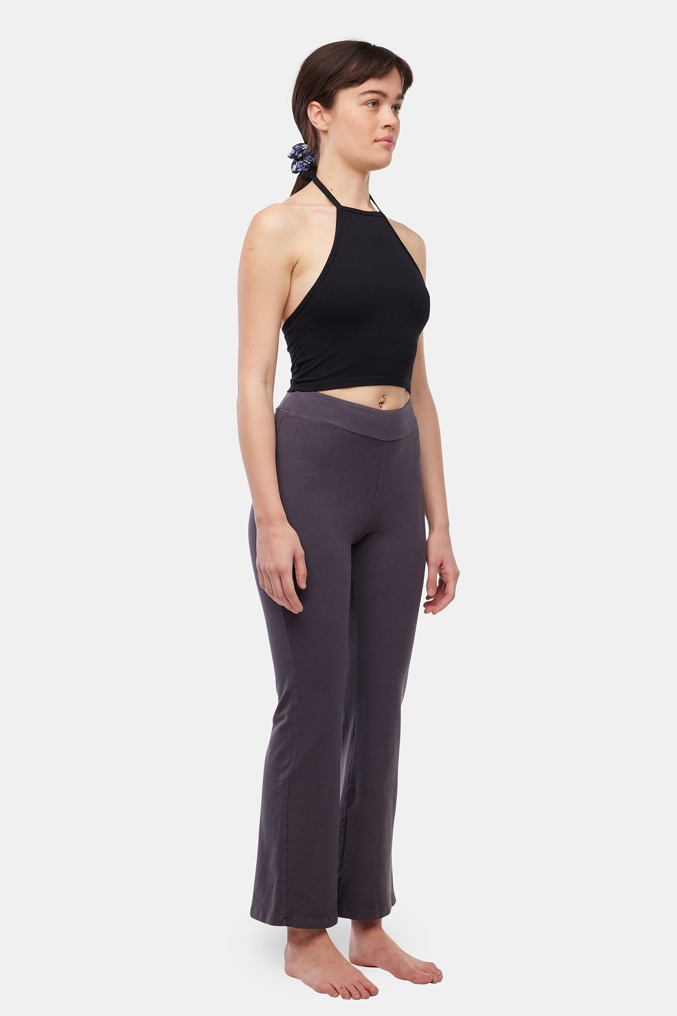 Zappa Flared Leggings - Charcoal