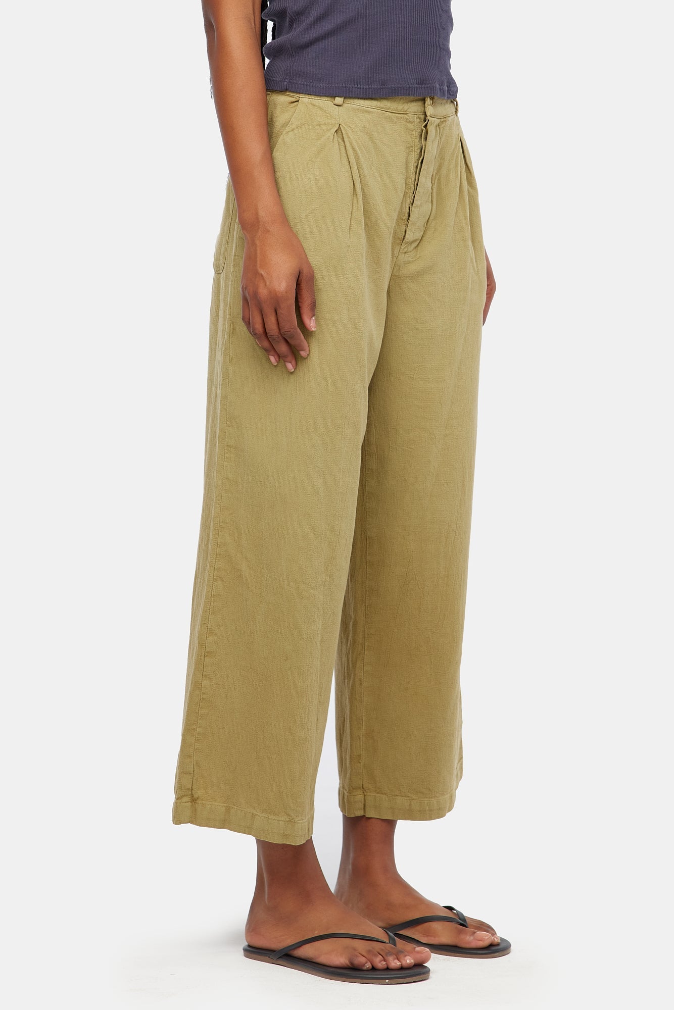 Lola Trousers - Artichoke