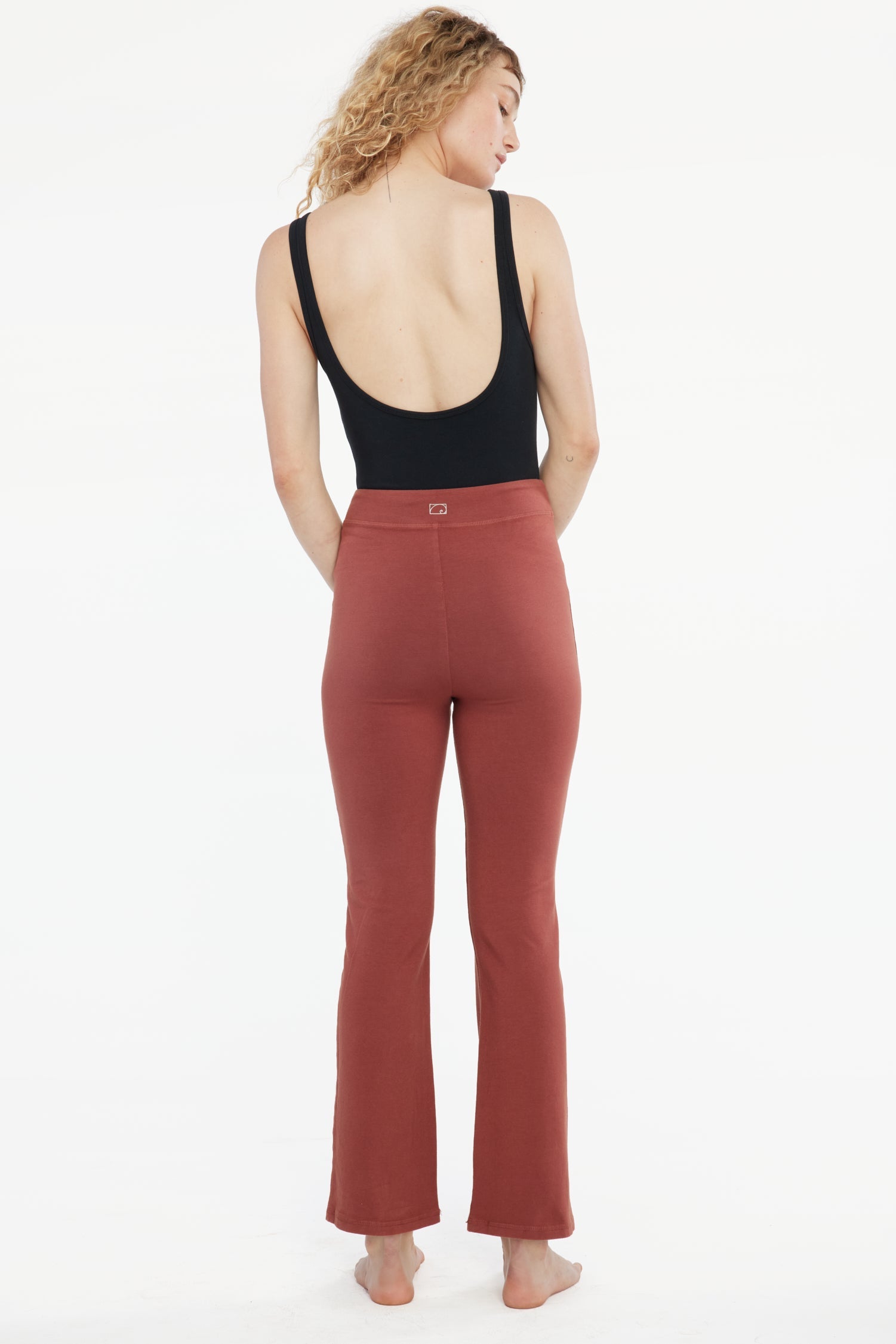 Zappa Flared Leggings - Cocoa
