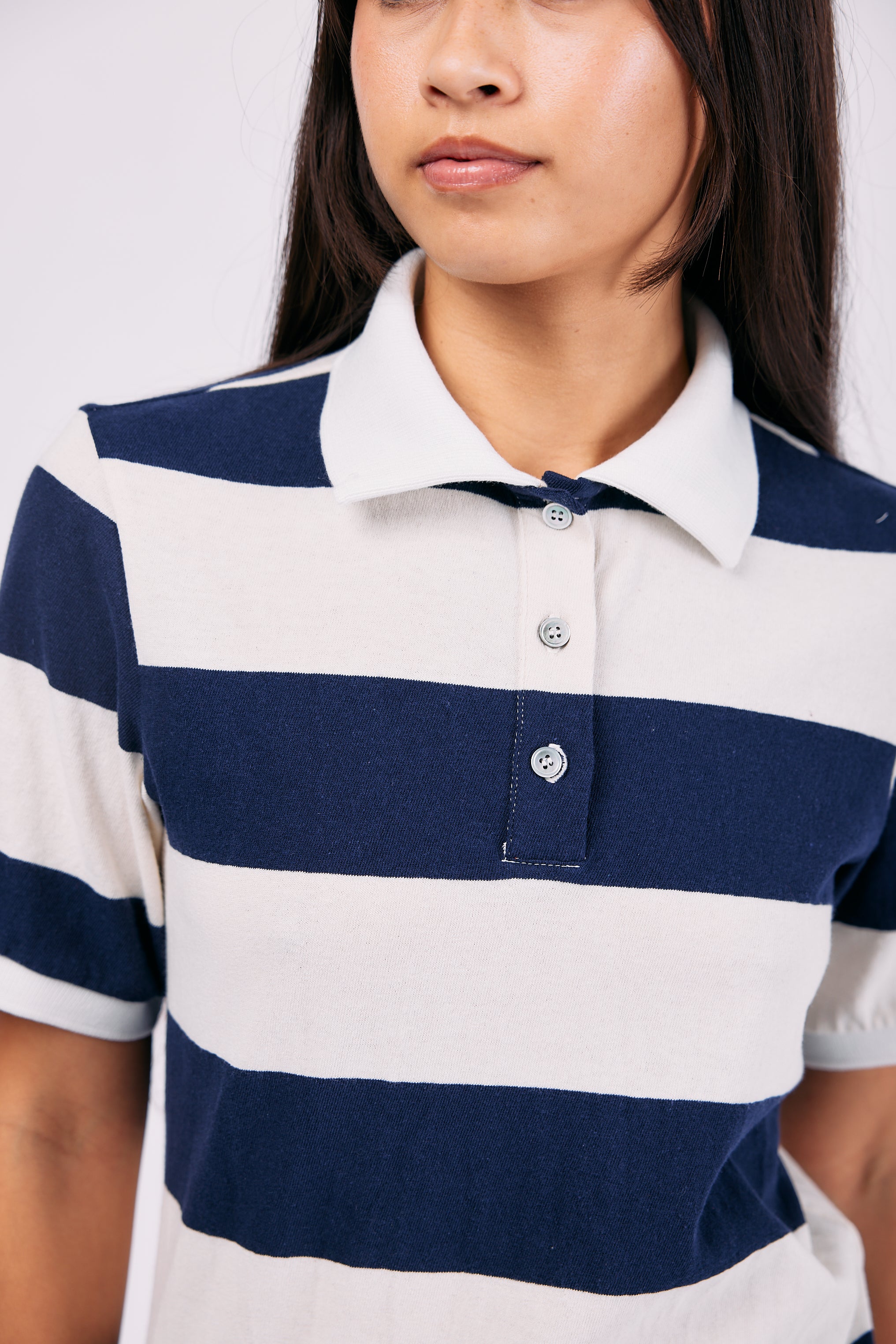Solid Stripes Polo