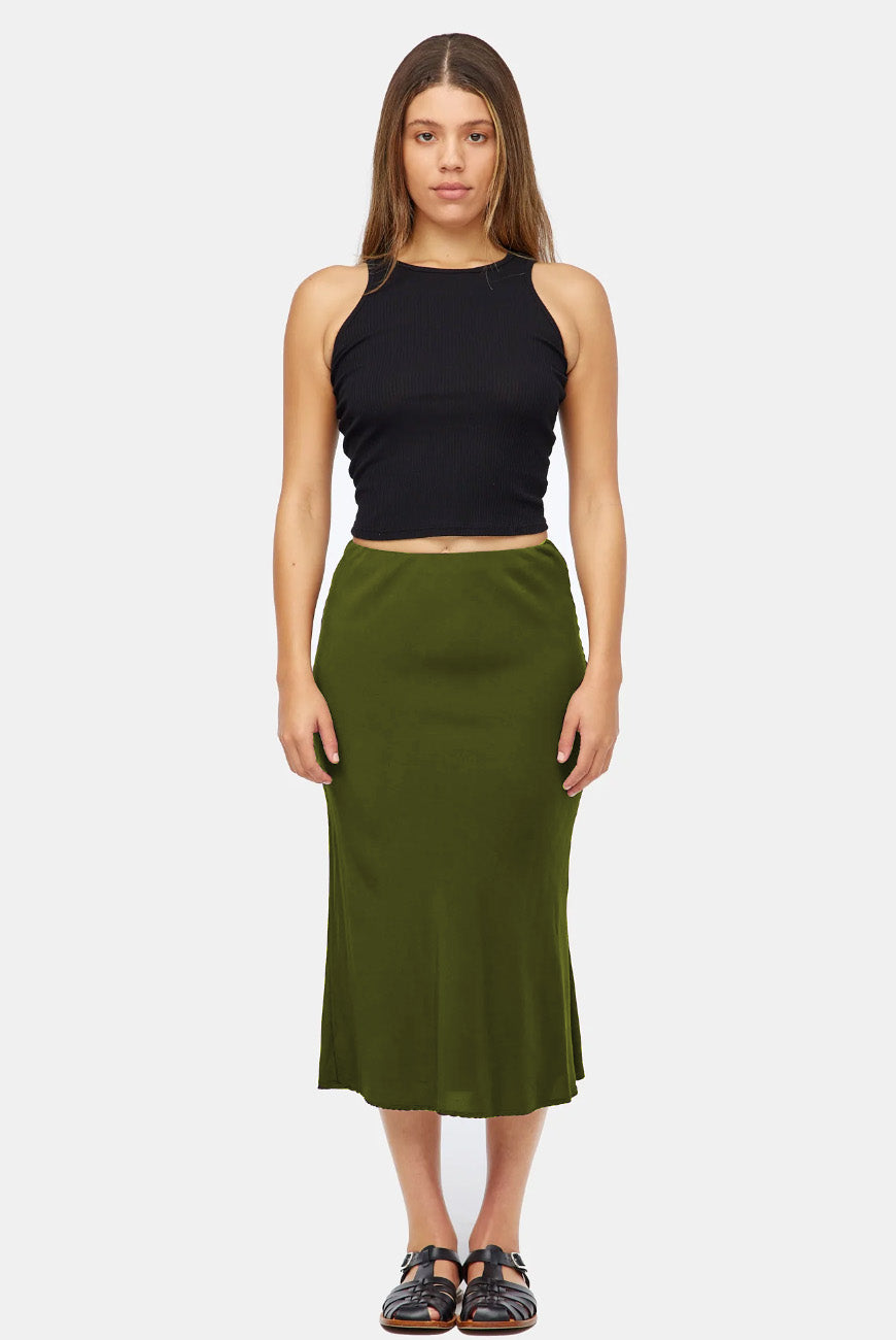 Bronson Skirt - Olive
