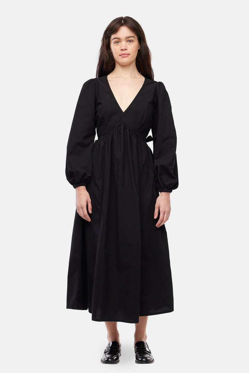 LACAUSA Tunnel Dress in Tar