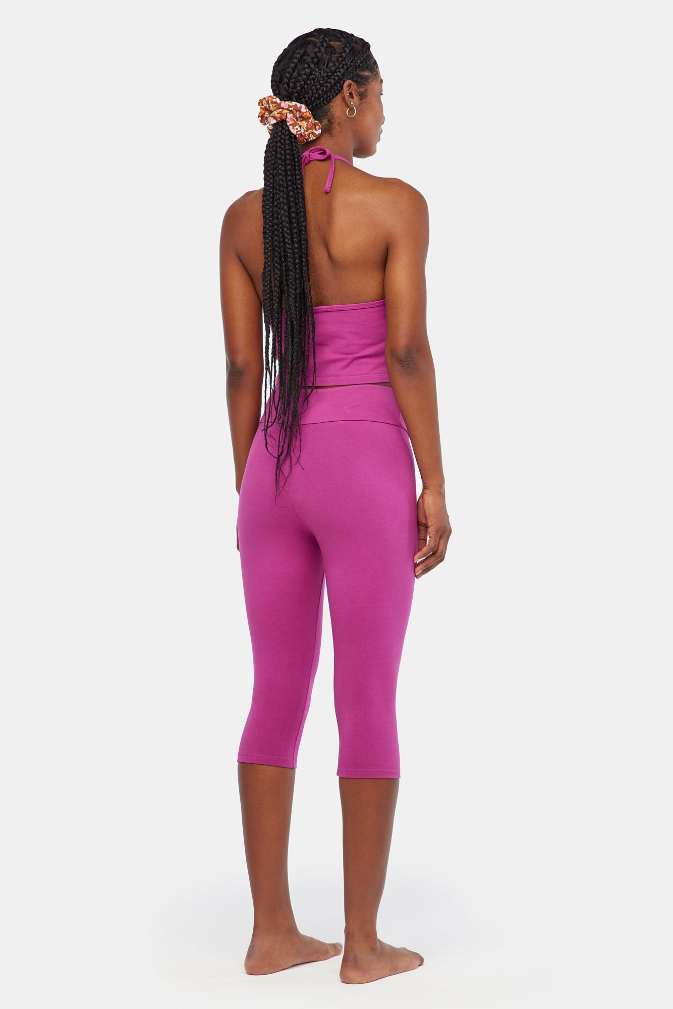 Astral Capri Leggings - Dragonfruit