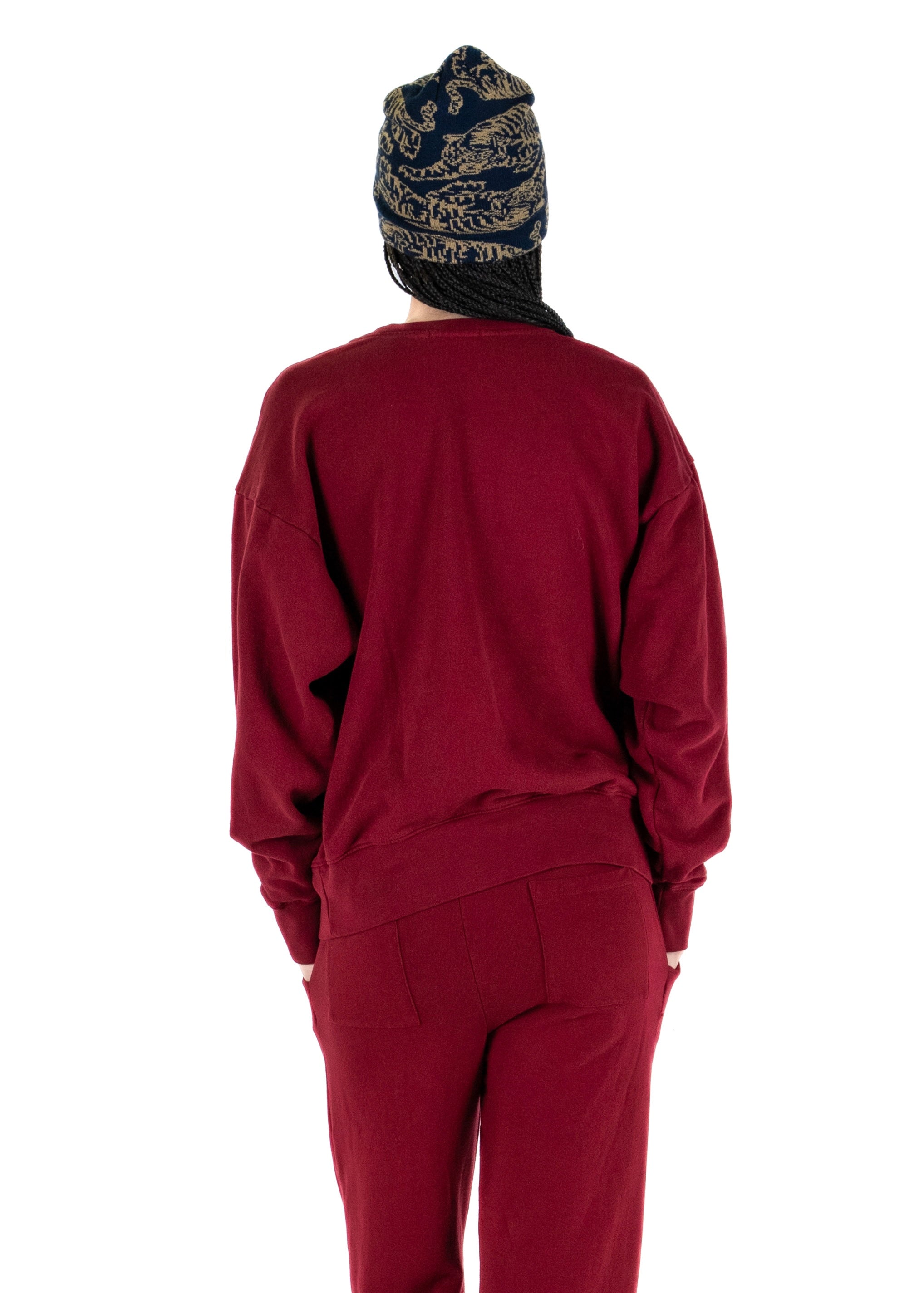 Slater Sweatshirt - Burgundy