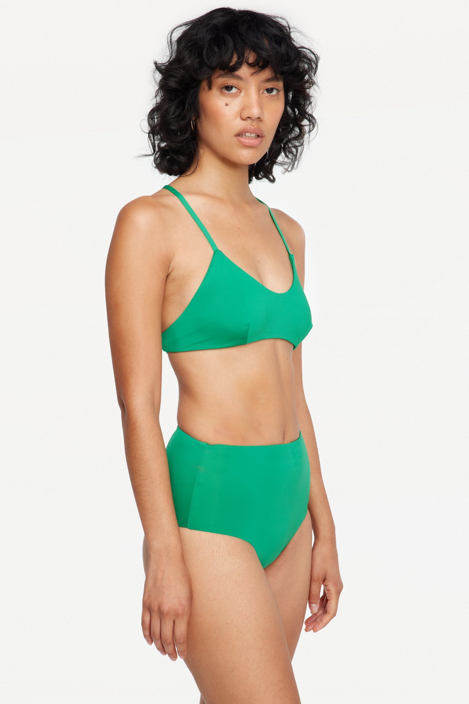 High Rise Brief - Emerald