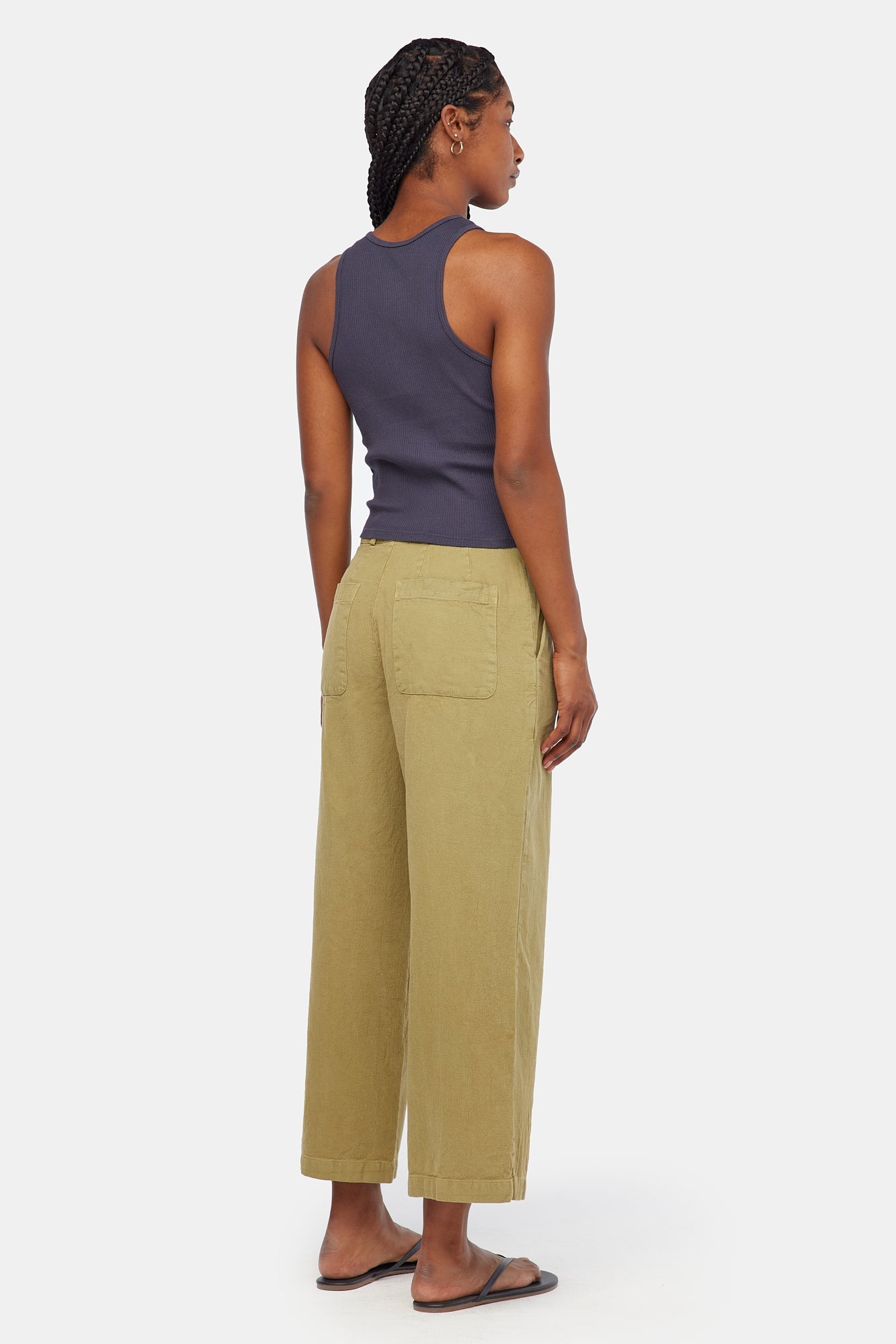 Lola Trousers - Artichoke