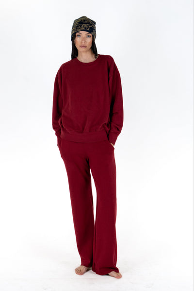 Slater Sweatpants - Burgundy