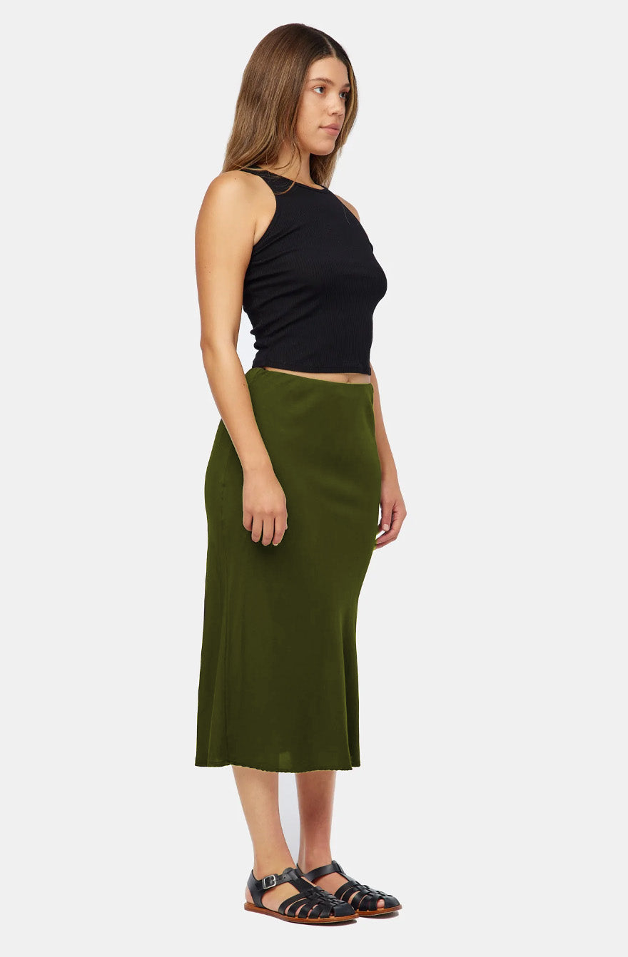 Bronson Skirt - Olive