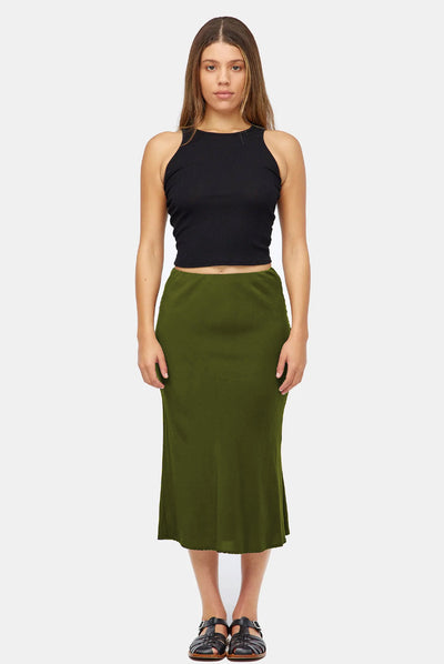 Bronson Skirt - Olive