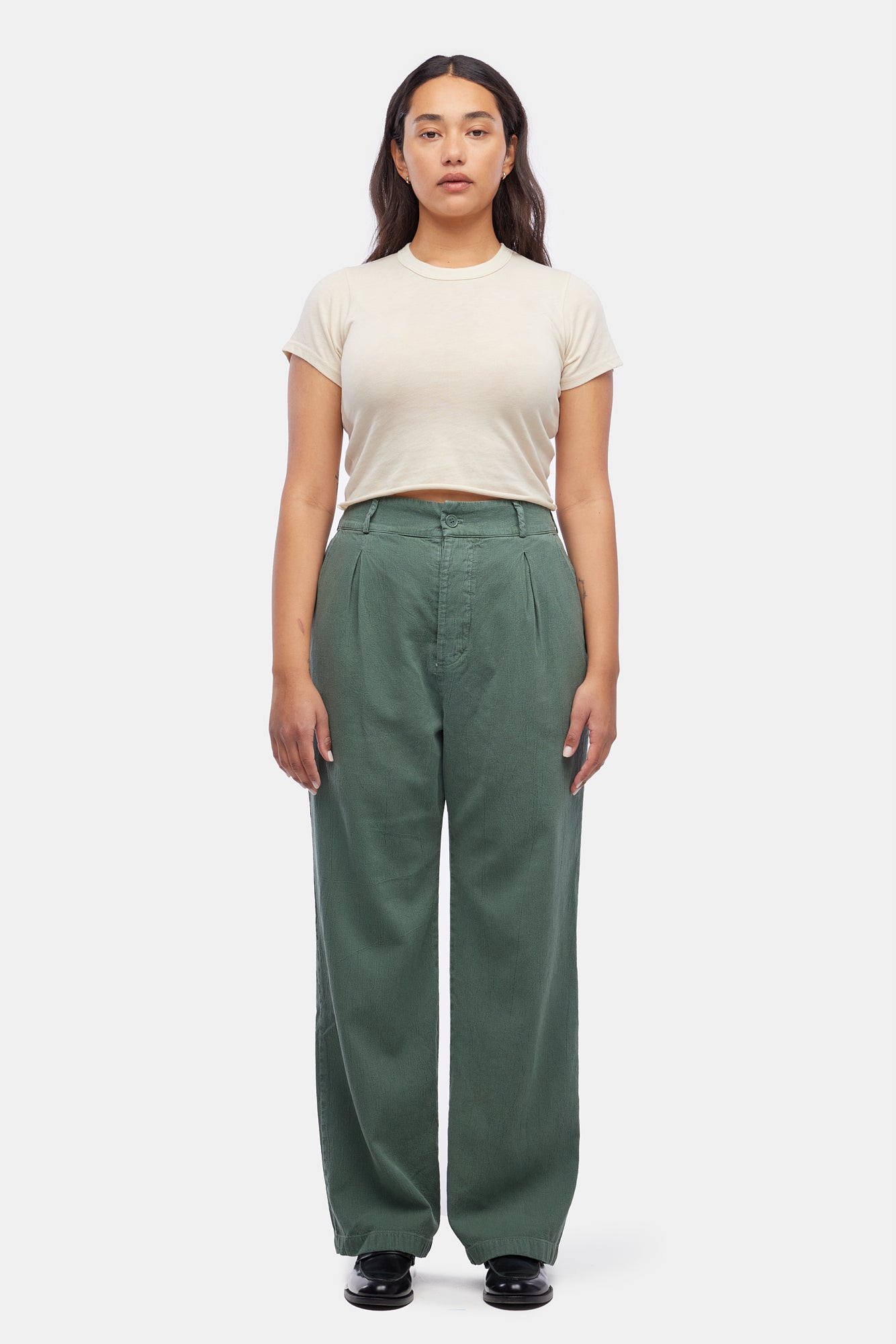 Echo Trousers - Seaweed