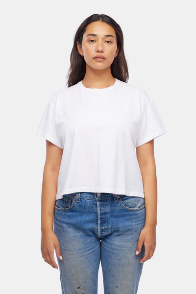 Boxy Tee - Whitewash